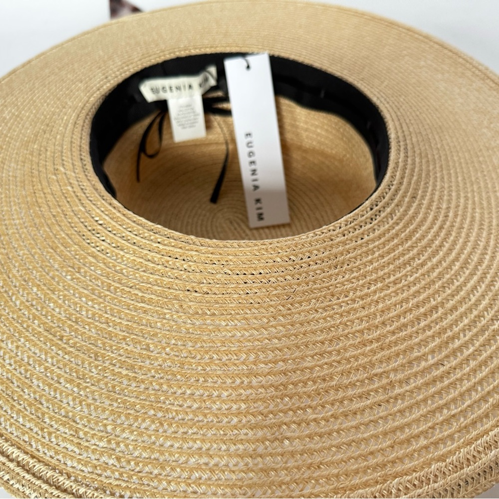 Eugenia Kim Loulou Hat Natural NWT One Size - Picture 5 of 5
